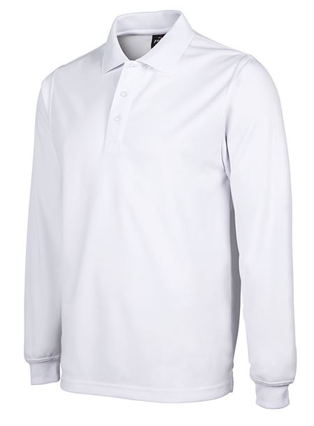 Podium L/S Waffle Pocket Polo
