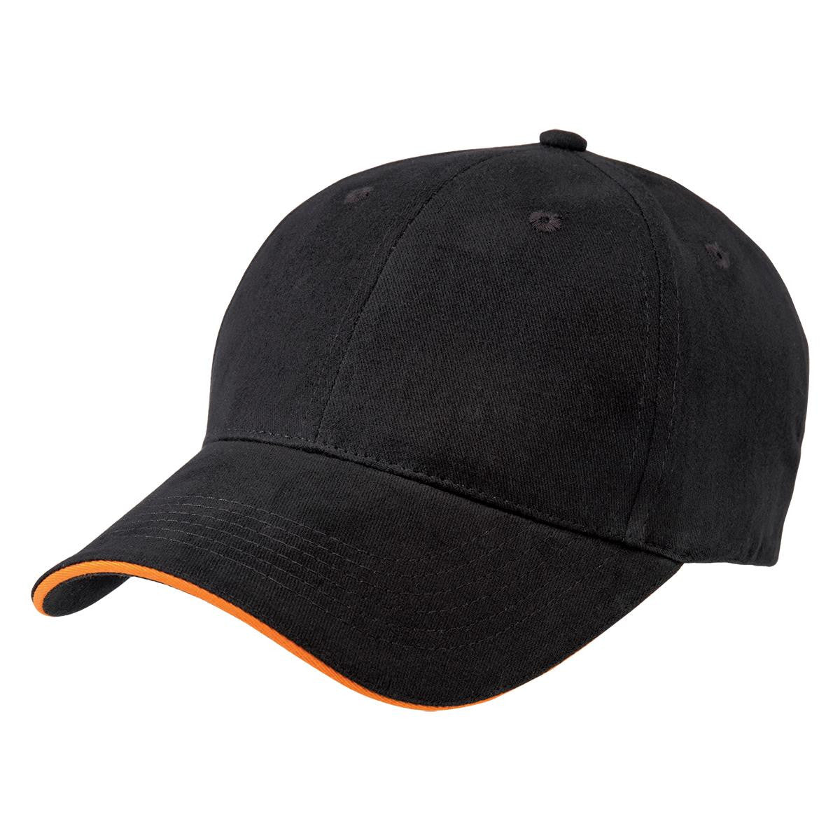 Premium Soft Sandwich Peak - Chalk White / Black