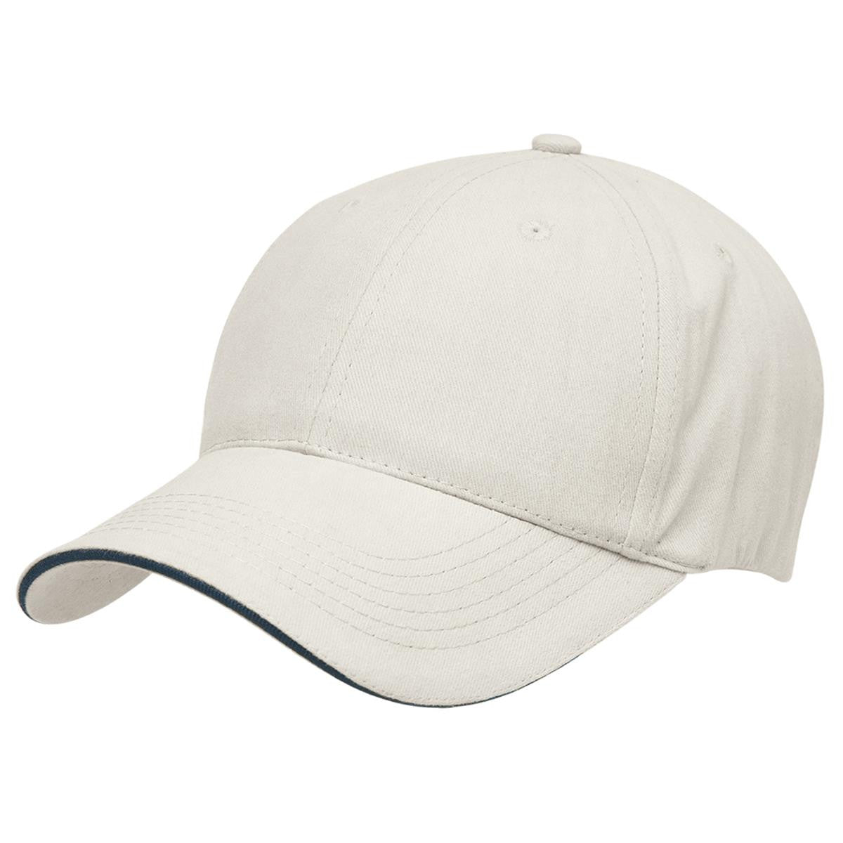 Premium Soft Sandwich Peak - Charcoal / Chalk White