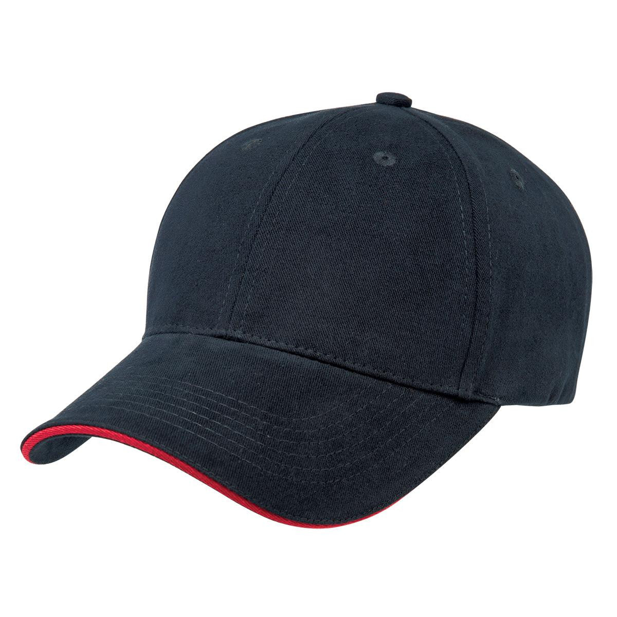 Premium Soft Sandwich Peak - Red / Chalk White
