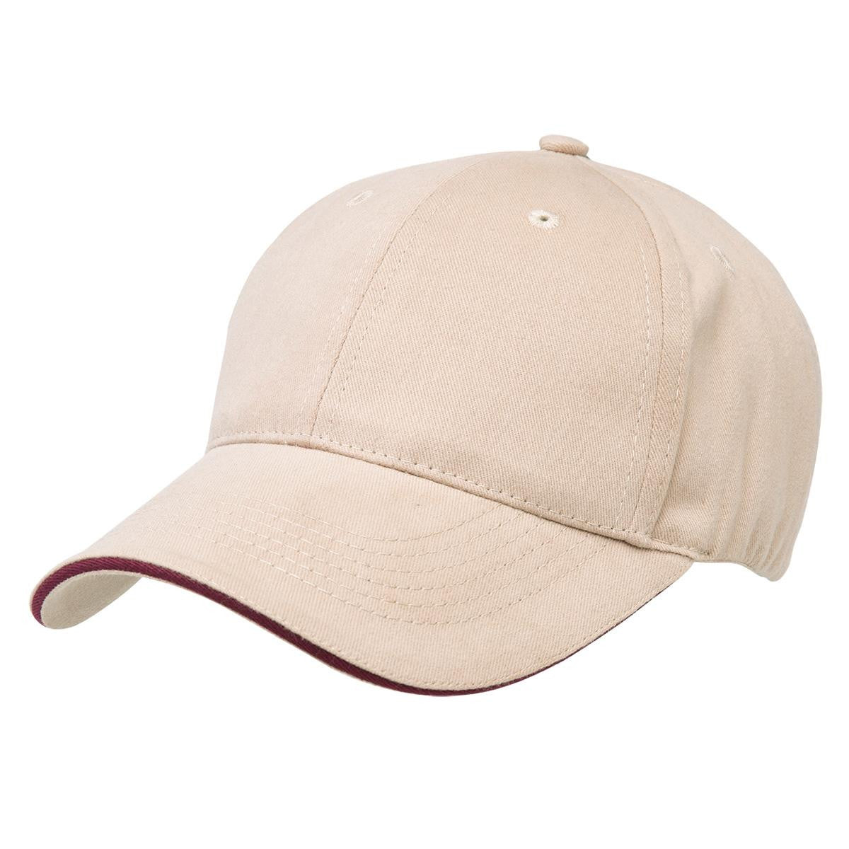 Premium Soft Sandwich Peak - Navy / Gold