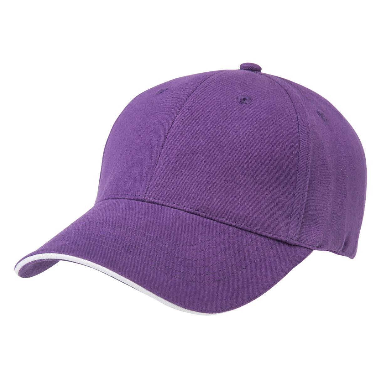 Premium Soft Sandwich Peak - Royal / Chalk White