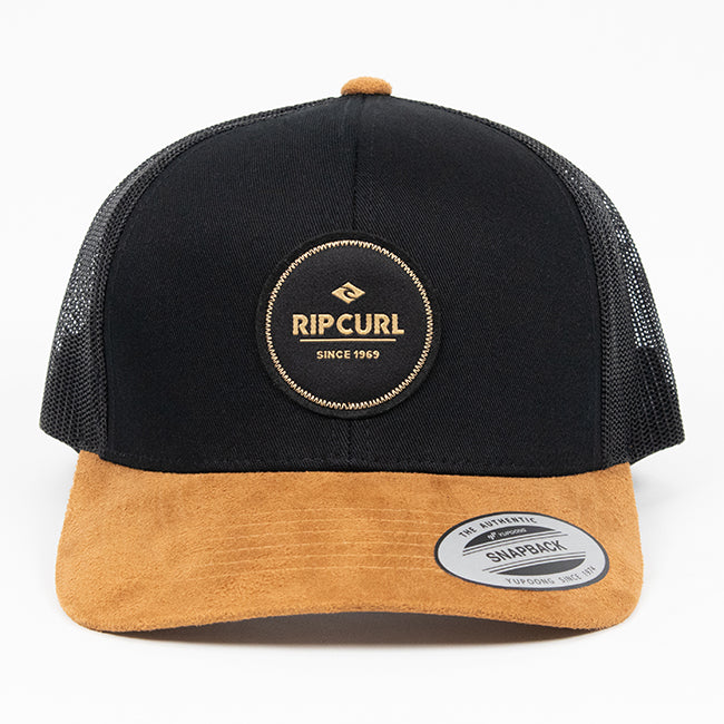 RIPCURL | ROUTINE CURVE TRUCKER - BLACK/TAN