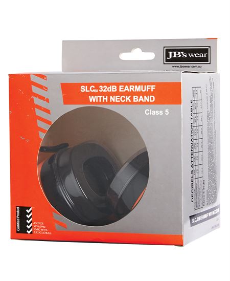 JB's 32dB Ear Muffs With Neck Band