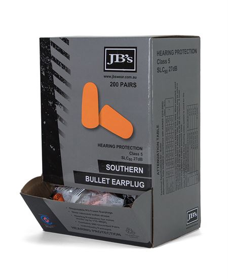 JB's Southern Bullet Earplug (200 pair)