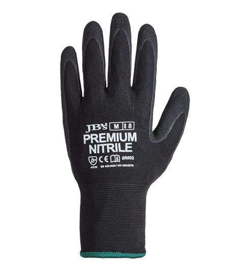 JB's Black Nitrile Breathable Glove (12 pack)