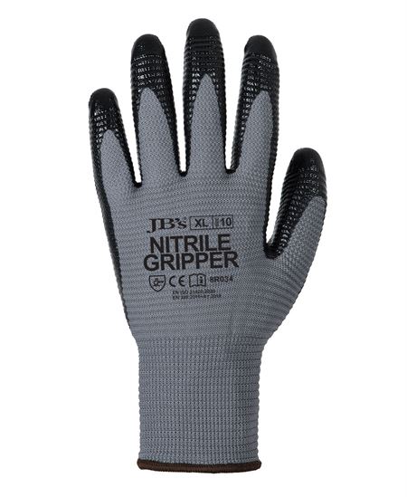 JB's Nitrile Gripper Glove (12 Pack) - 1 Colour(s) available