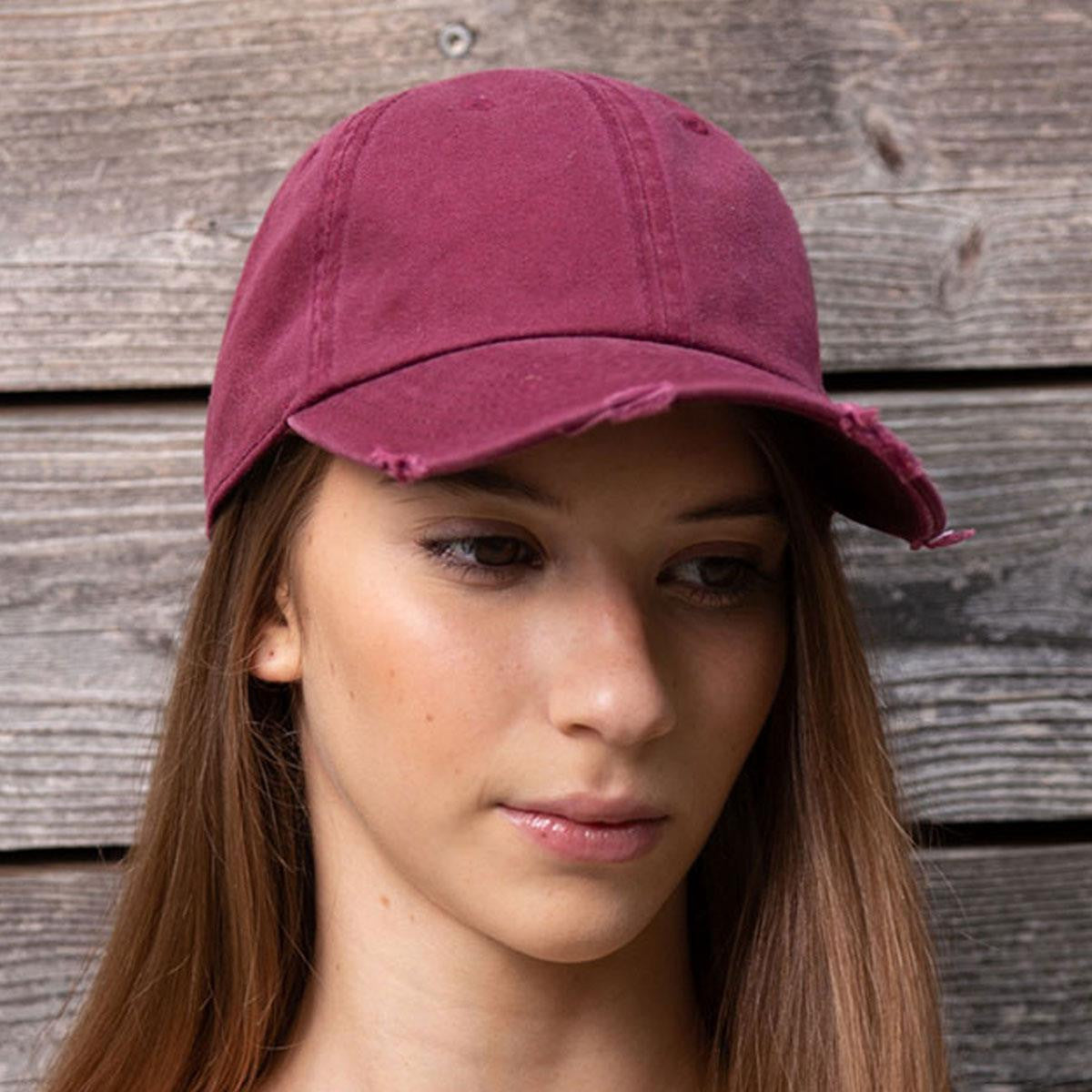 Dad Hat Destroyed - Navy