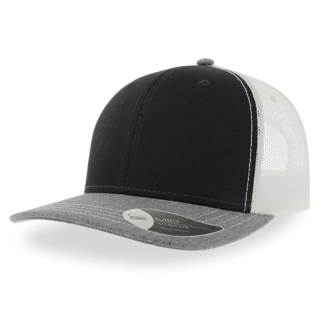 Sonic Trucker - Navy / Grey Melange / White