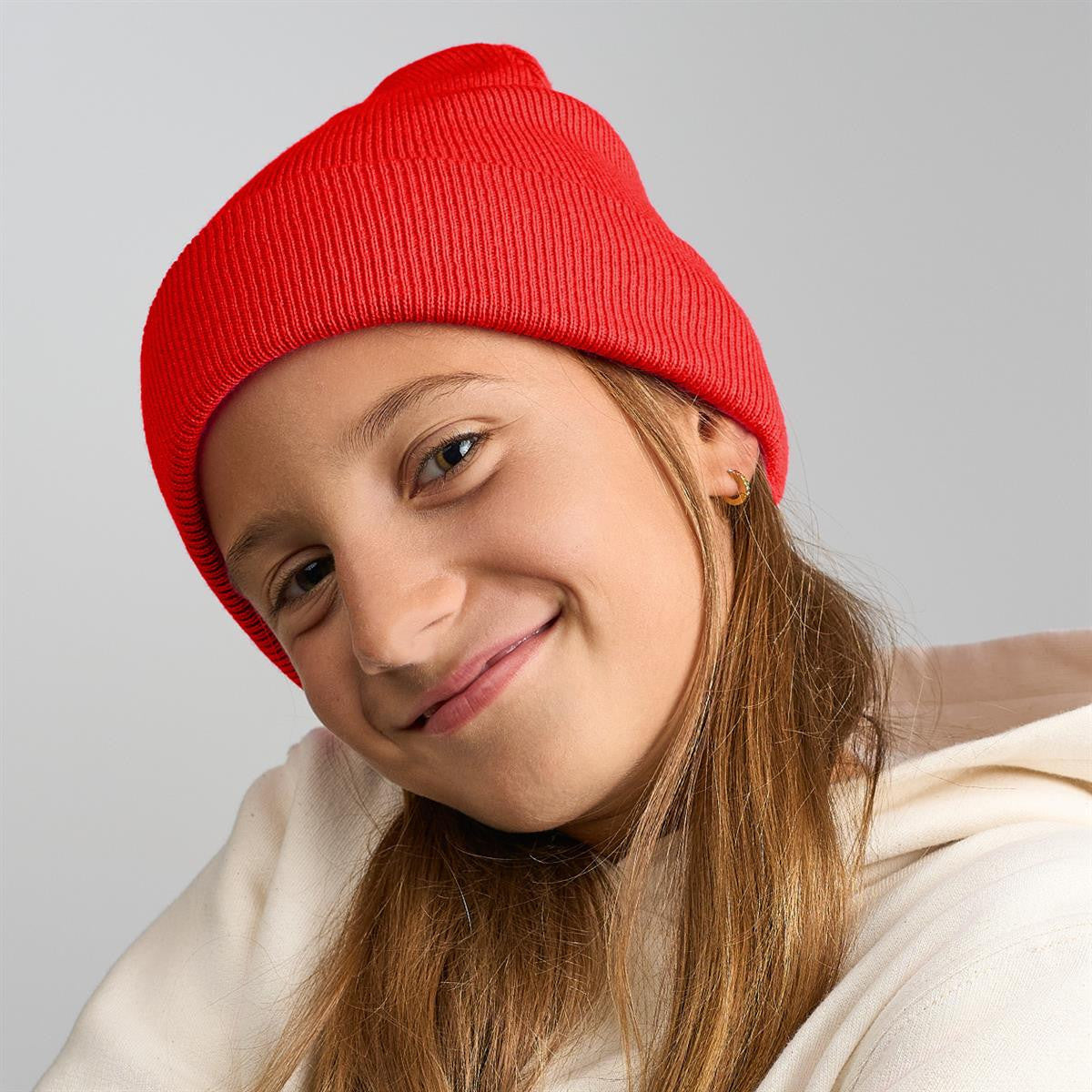 Kid Wind-S Beanie - Recycled Polyester - Pink