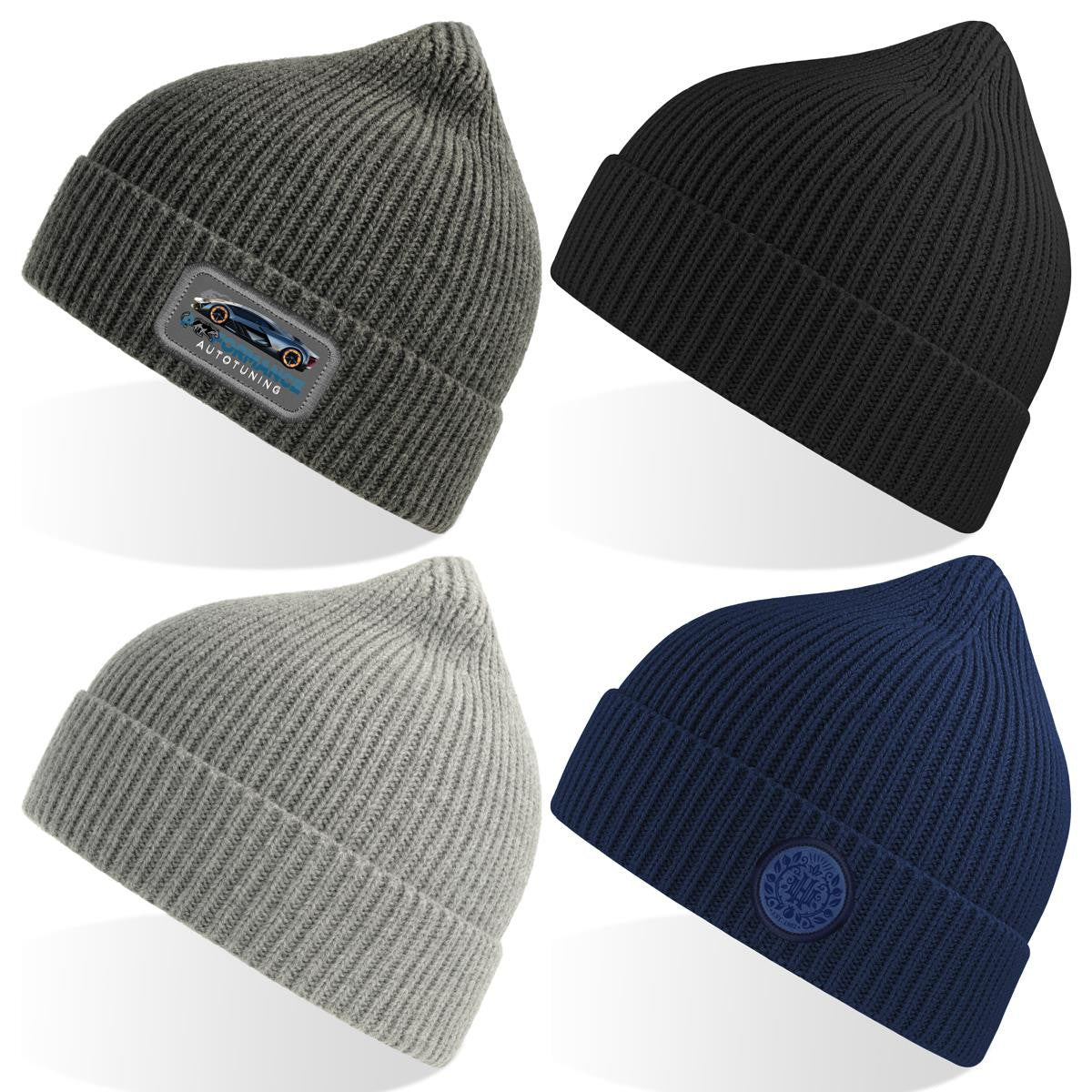 Andy Recycled Beanie - Dark Grey Mel