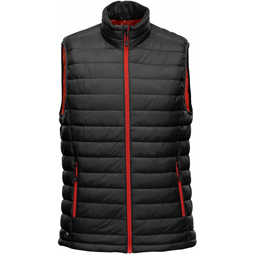 Men's Stavanger Thermal Vest - Rust / Graphite