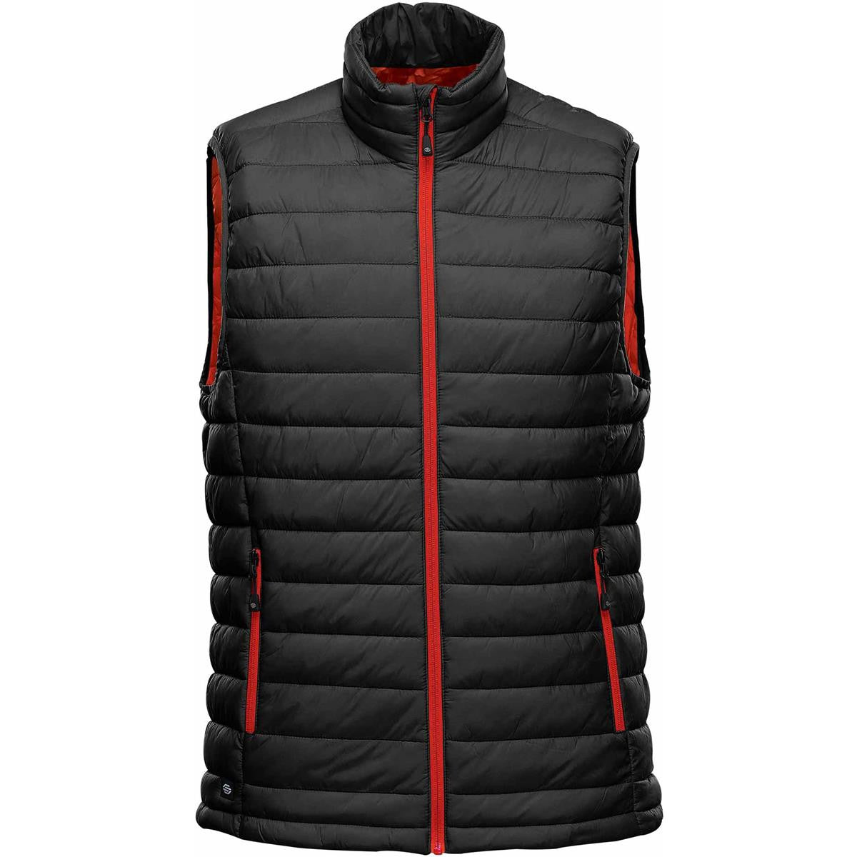Men's Stavanger Thermal Vest - Rust / Graphite