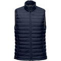 Men's Stavanger Thermal Vest - Black / Azure Blue