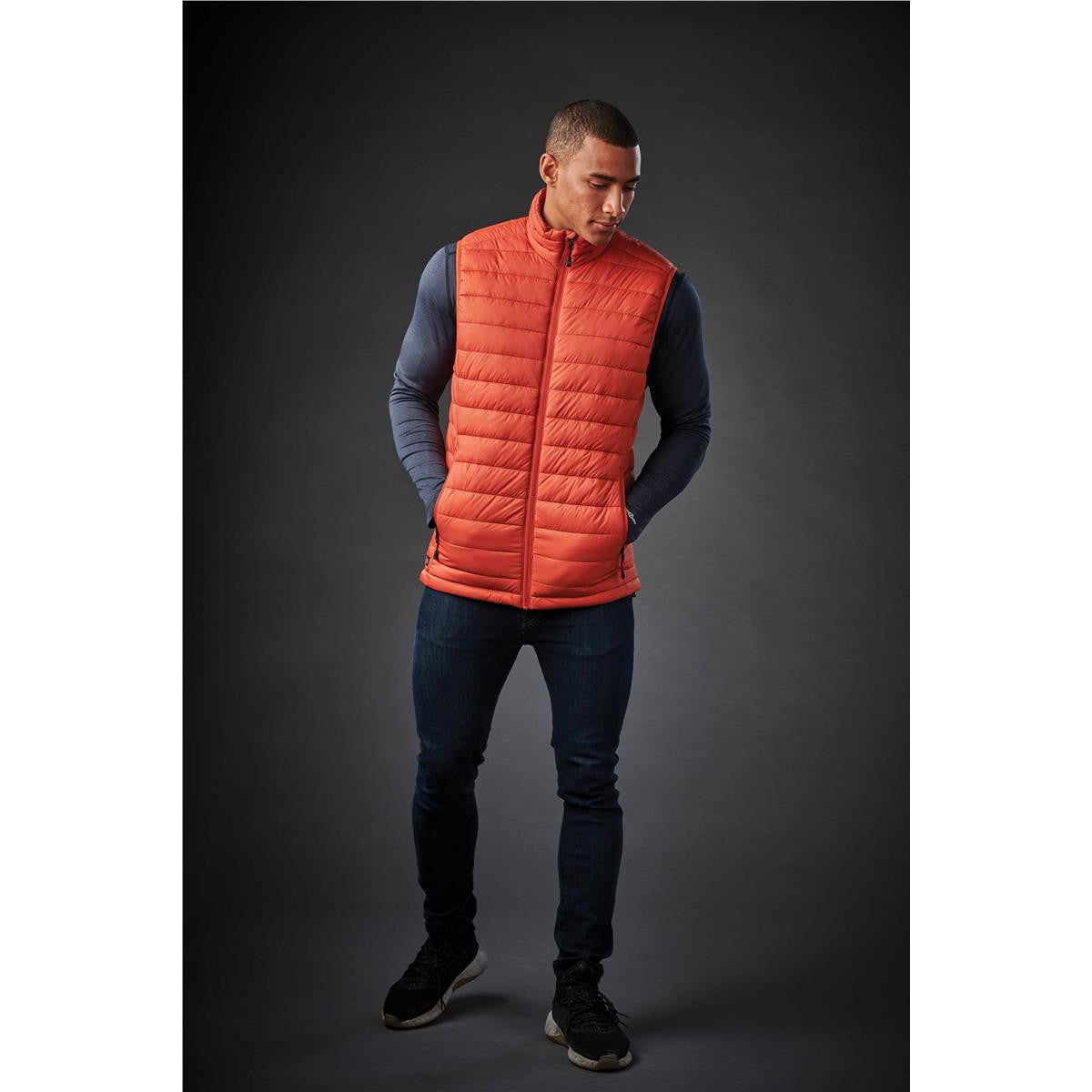 Men's Stavanger Thermal Vest - Black / Graphite