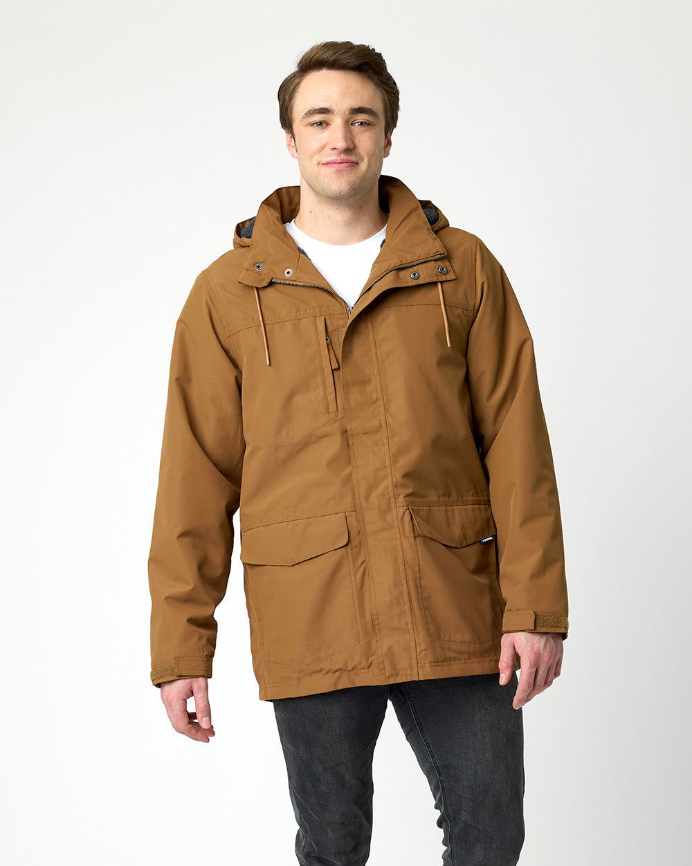 Altair Coat in Saddle