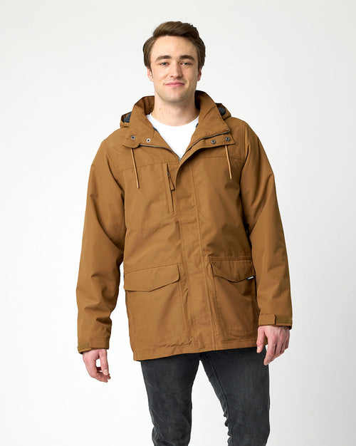 Altair Coat in Saddle
