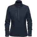 Women's Cascades Softshell - Azure Blue / Black