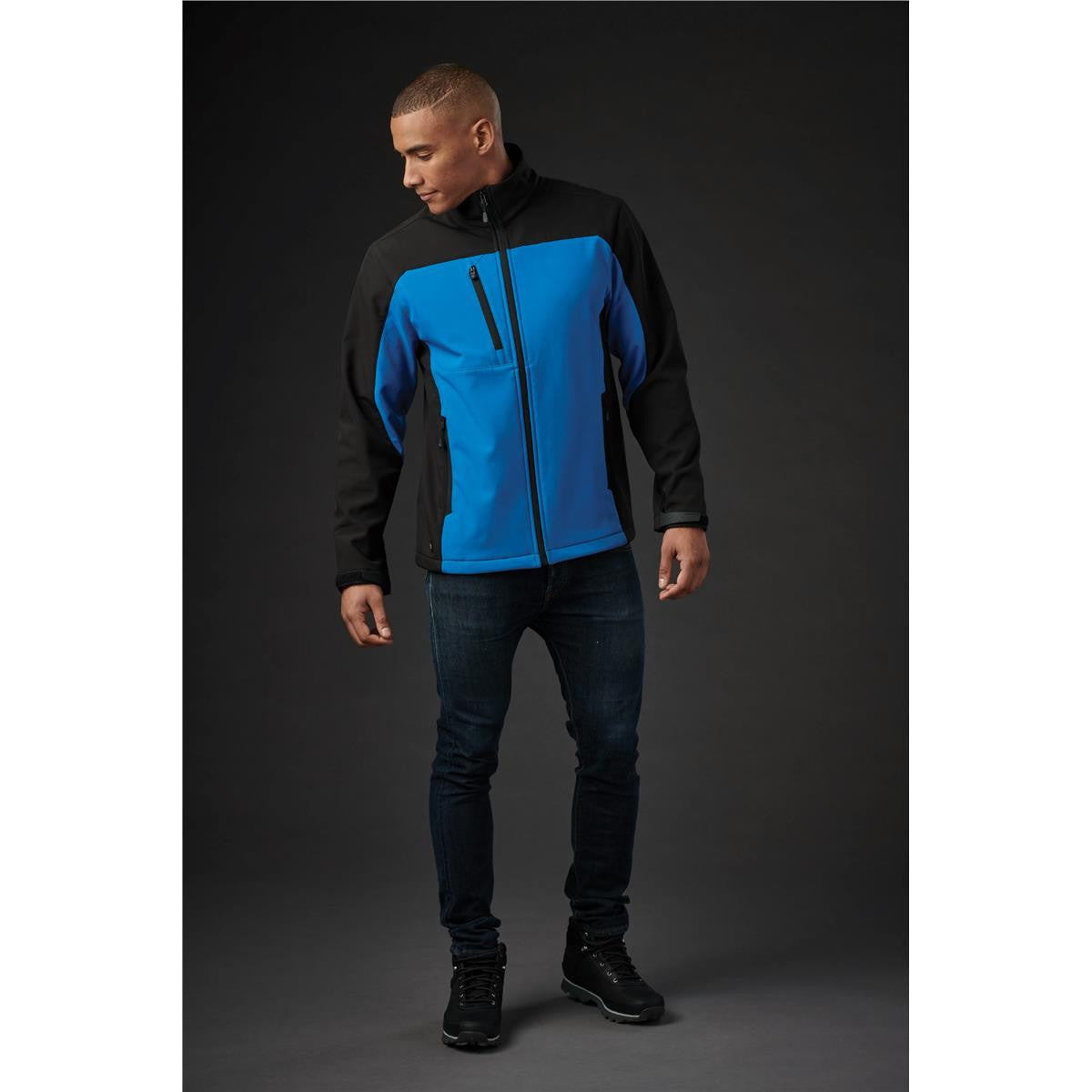 Men's Cascades Softshell - Black / Black