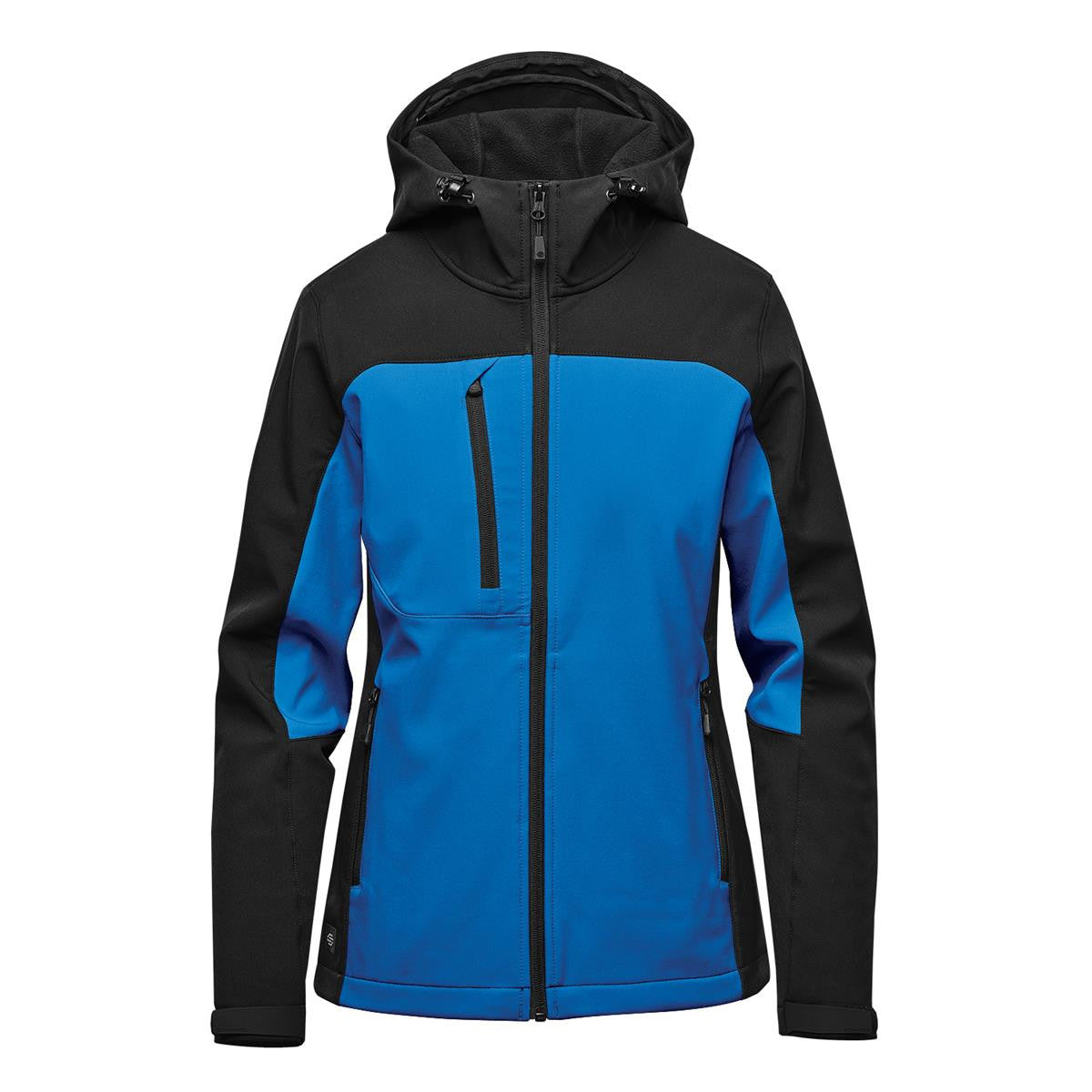 Women's Cascades Hooded Softshell - Black / Black
