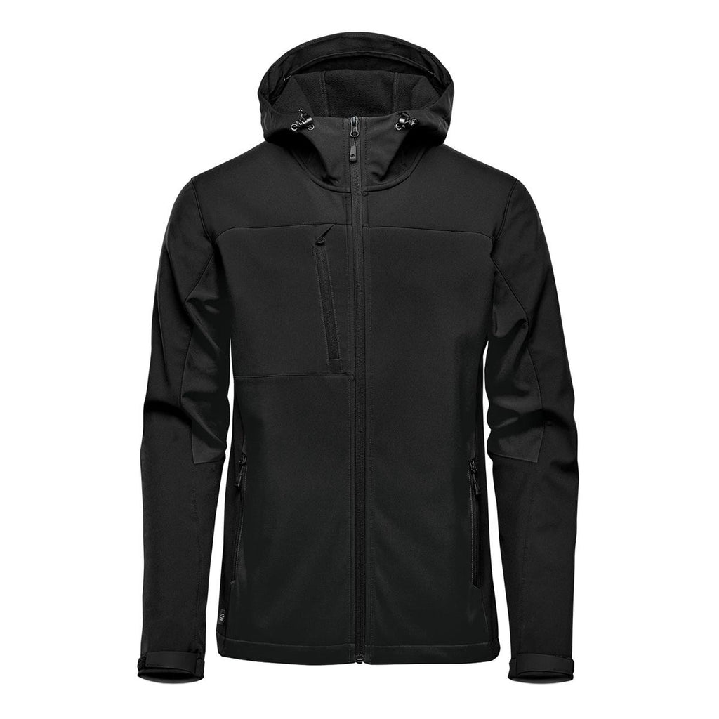 Men's Cascades Hooded Softshell - Azure Blue / Black