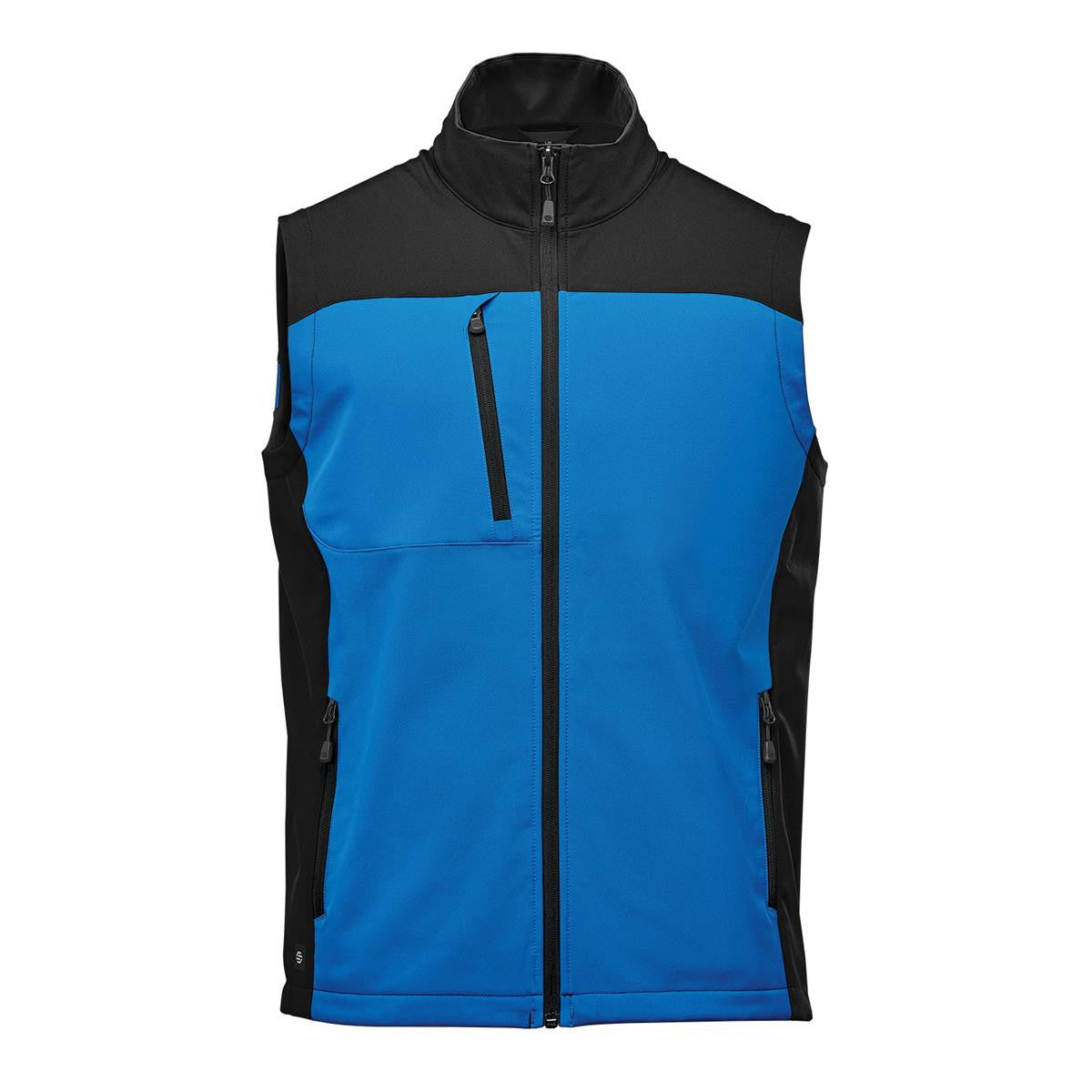 Men's Cascades Softshell Vest - Black / Black