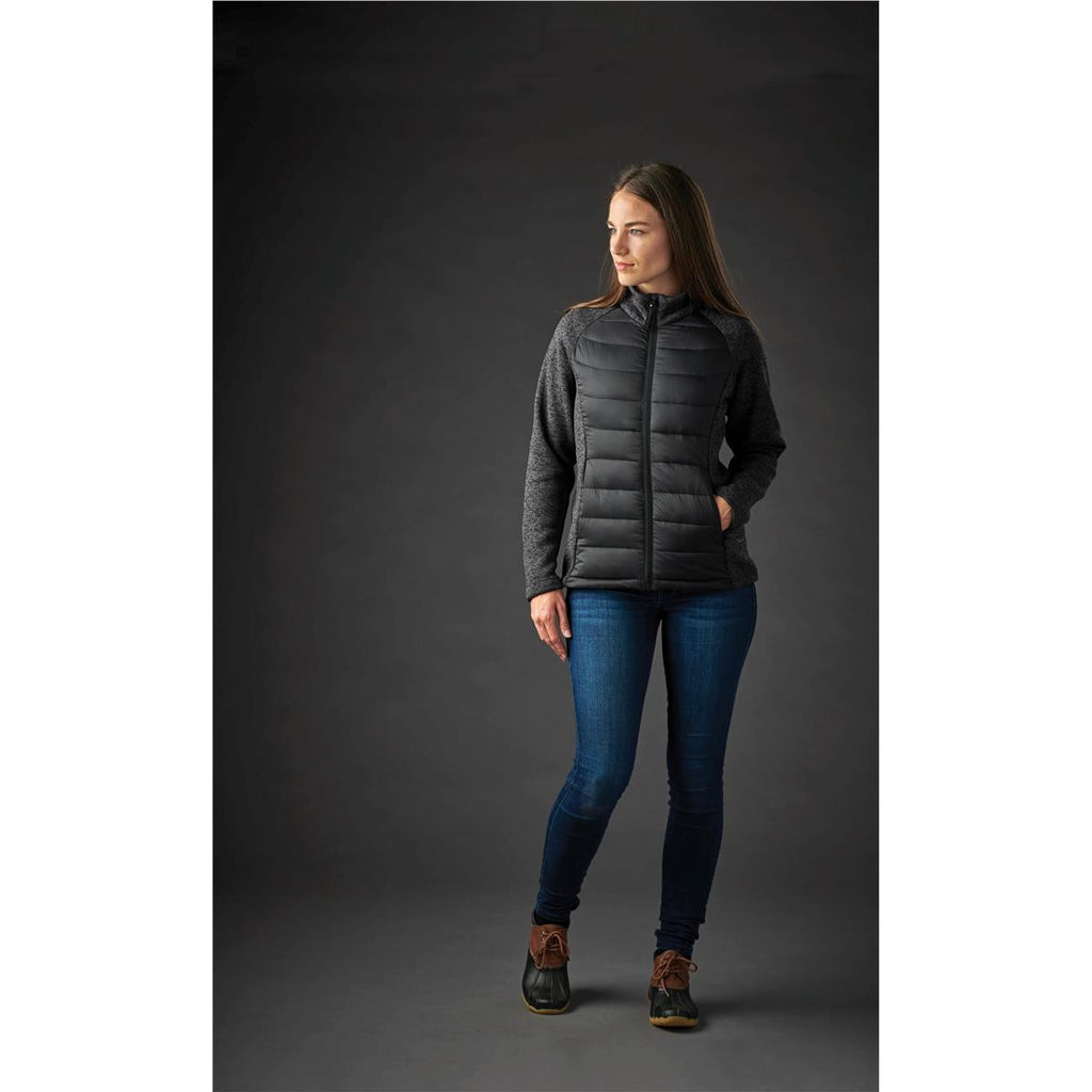 Women's Narvik Hybrid Jacket - Indigo / Indigo Heather