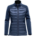Women's Narvik Hybrid Jacket - Black / Dolphin Heather