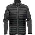 Men's Narvik Hybrid Jacket - Black / Dolphin Heather
