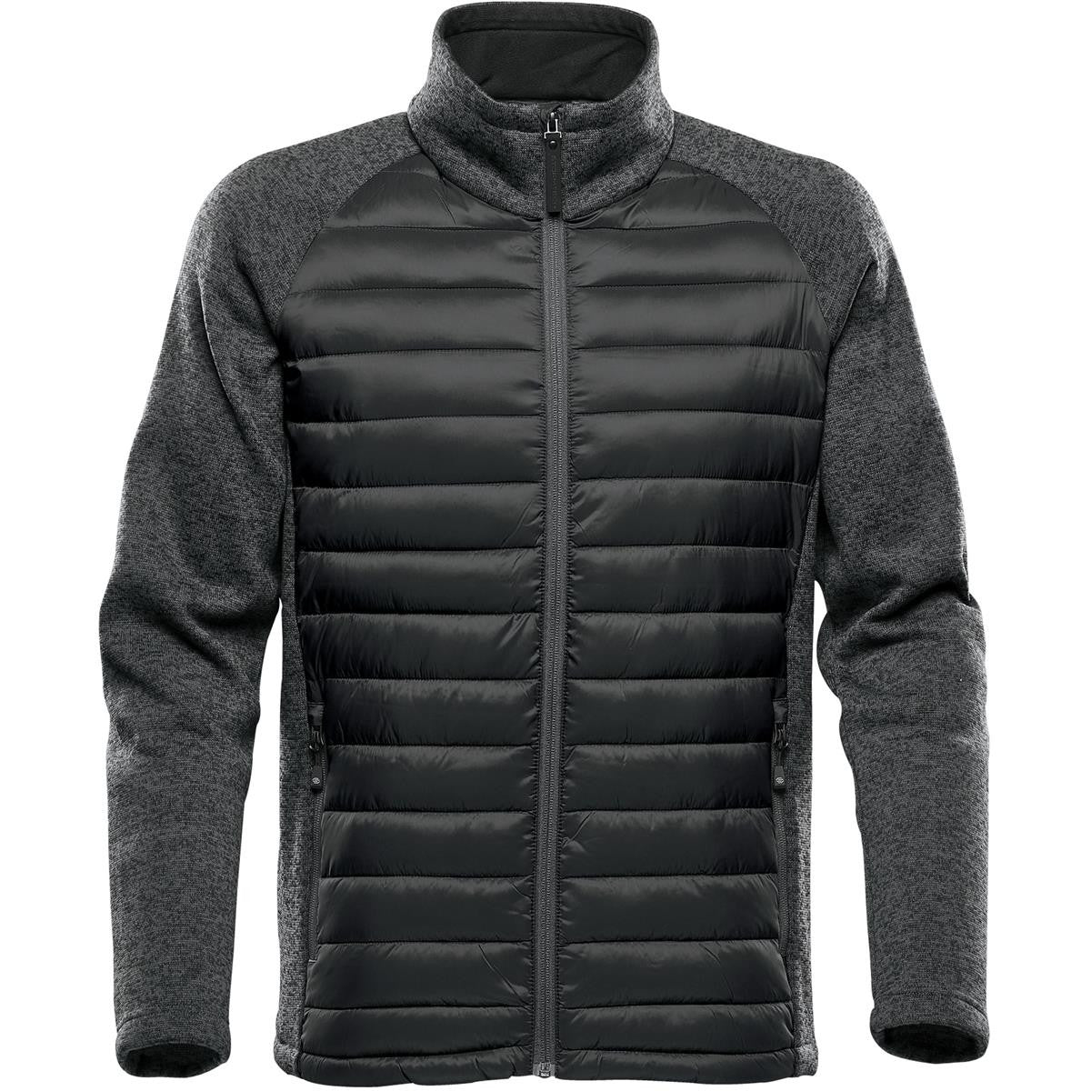 Men's Narvik Hybrid Jacket - Black / Dolphin Heather