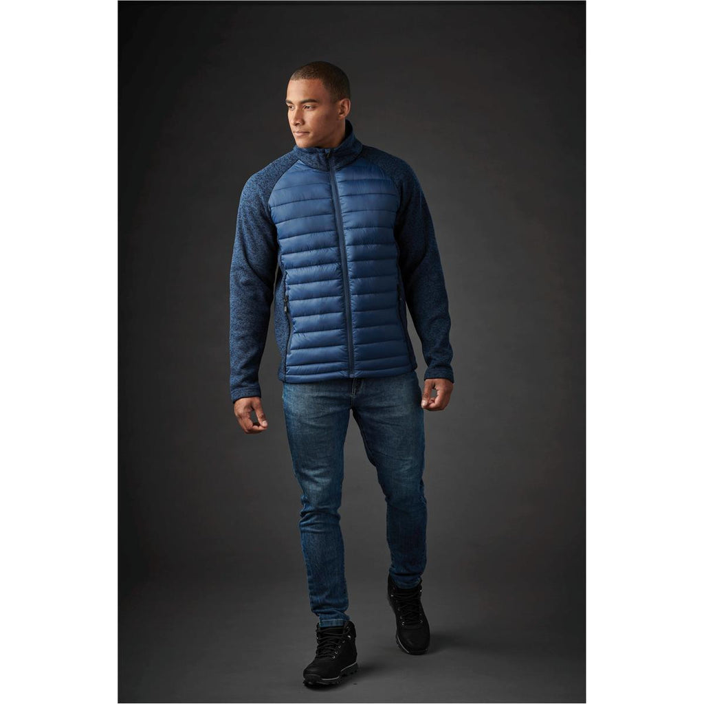 Men's Narvik Hybrid Jacket - Indigo / Indigo Heather