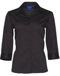 BS07Q Women's Teflon Executive 3/4 Sleeve Shirt