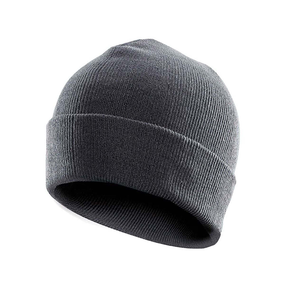 Dockside Knit Beanie - Rust Heather