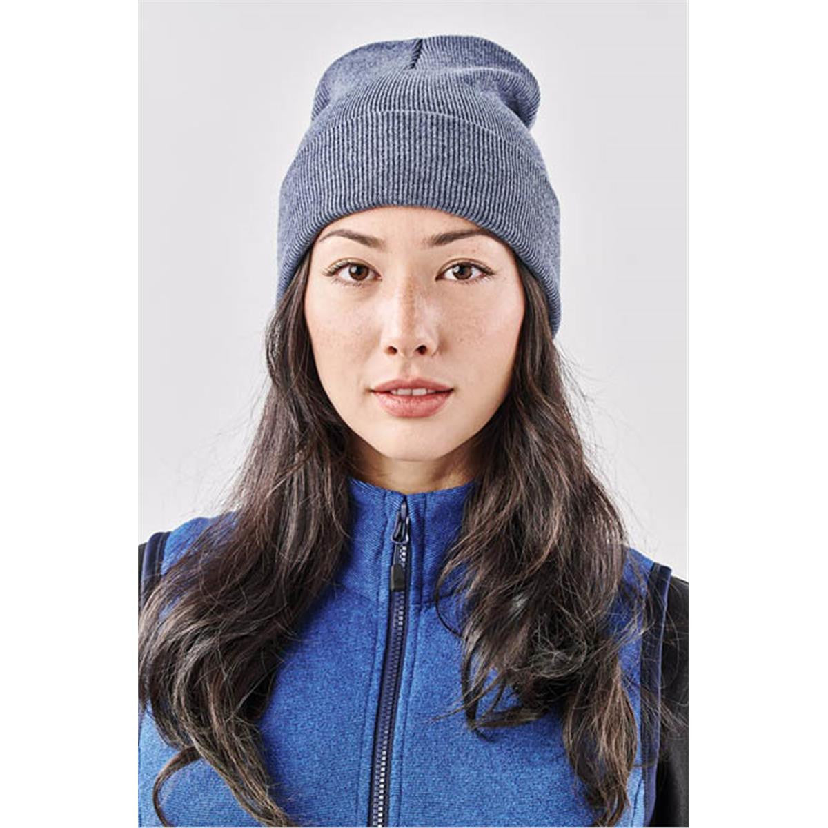 Dockside Knit Beanie - Grey Heather