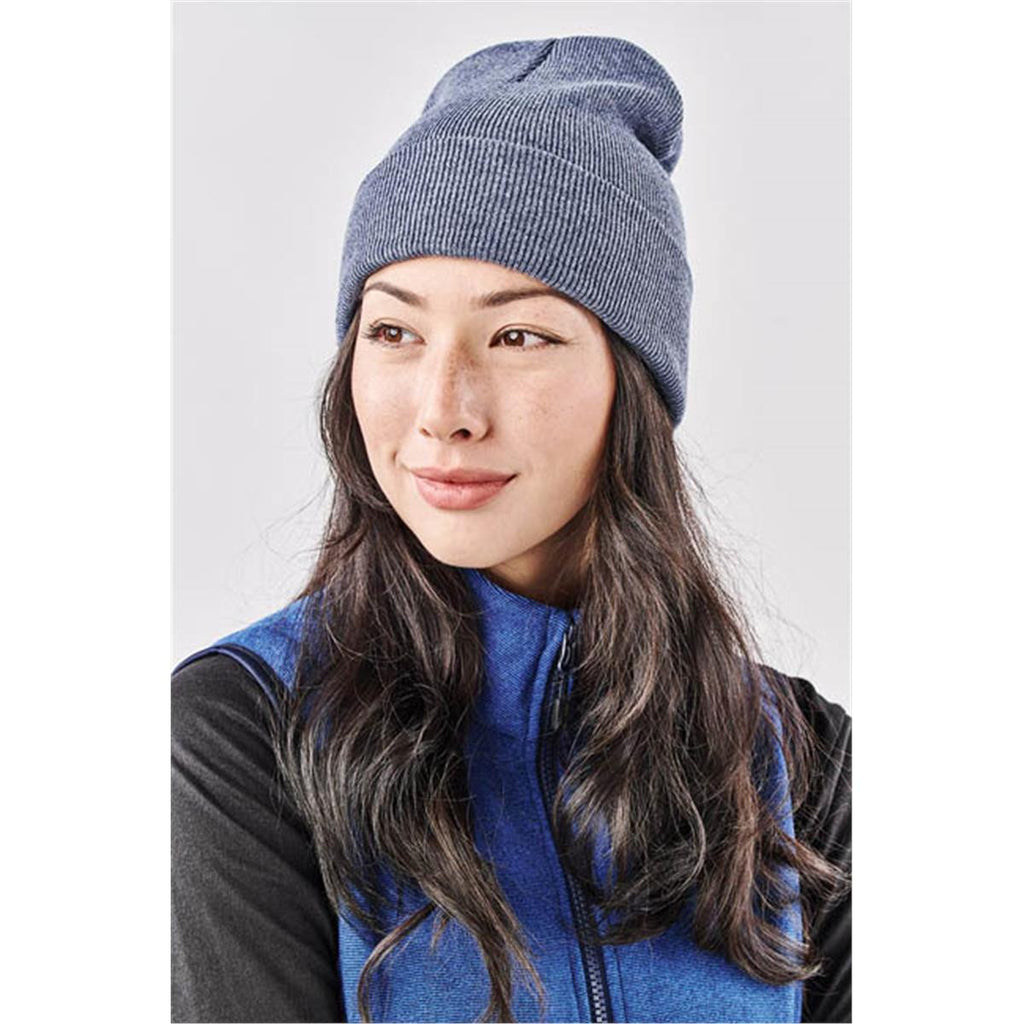 Dockside Knit Beanie - Ice Blue Heather