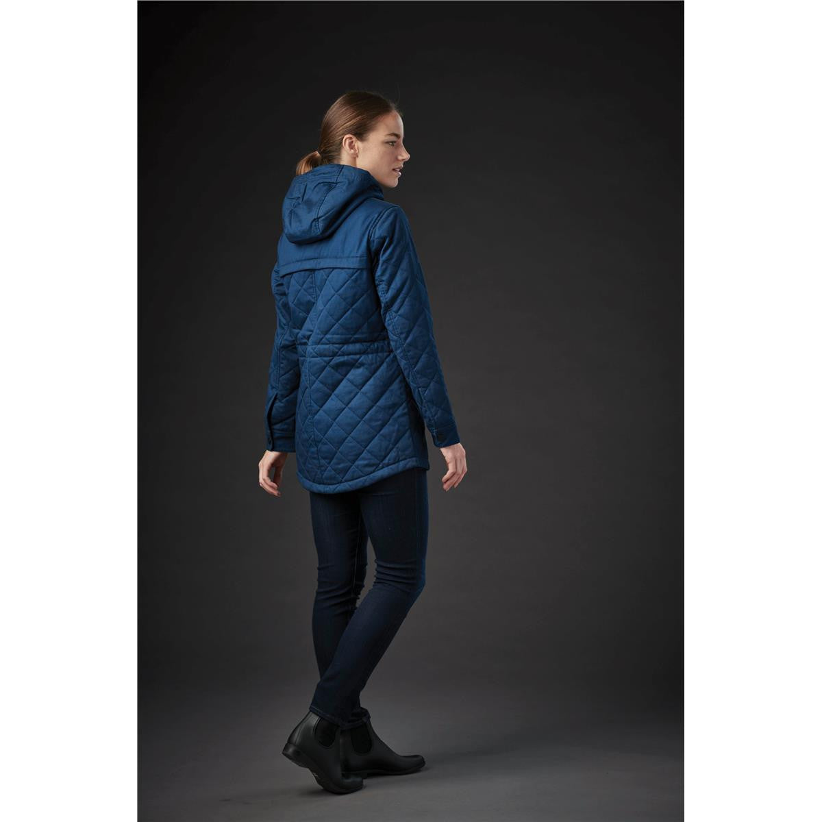 Women's Bushwick Quilted Jacket - Indigo