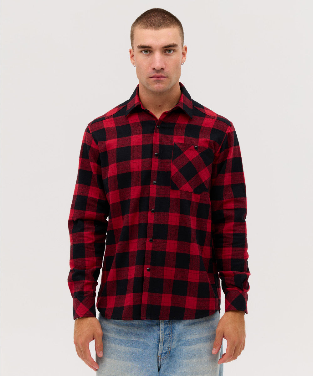 Base Flannel Long Sleeve Shirt