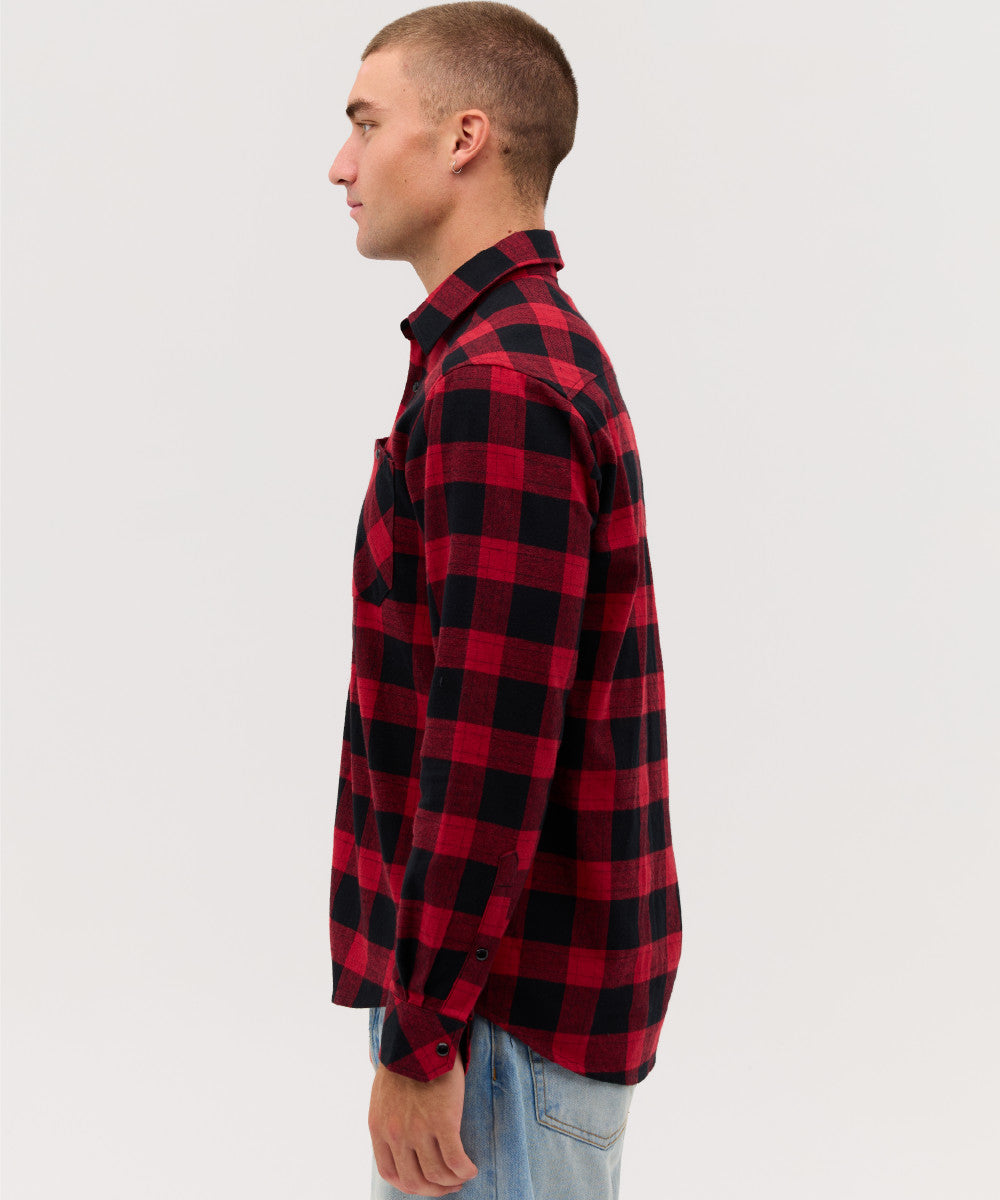 Base Flannel Long Sleeve Shirt