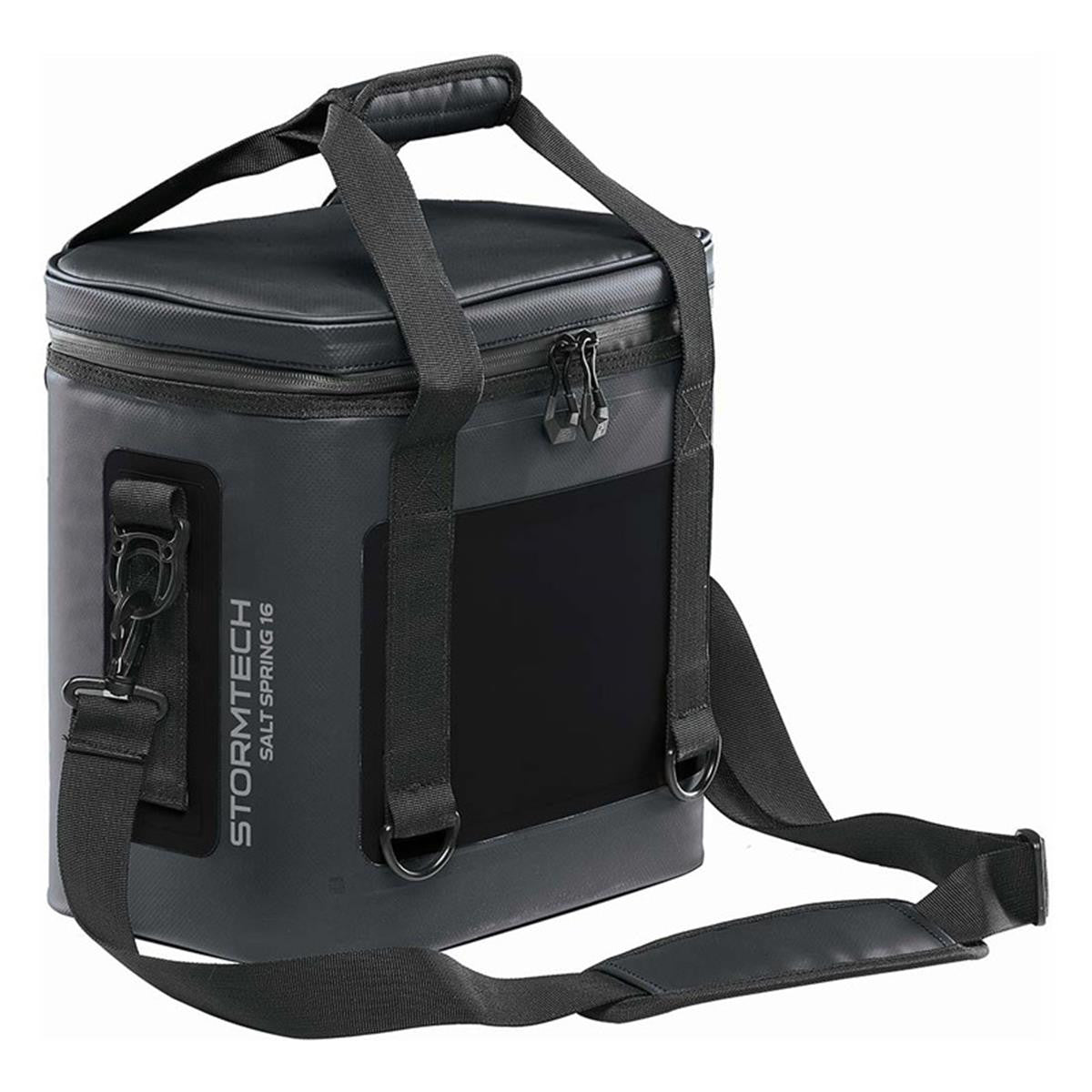 Salt Spring Cooler Bag - Black / Dolphin