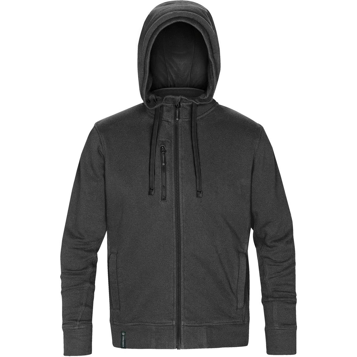 Men's Metro Full-Zip Hoody - Carbon Heather / Black