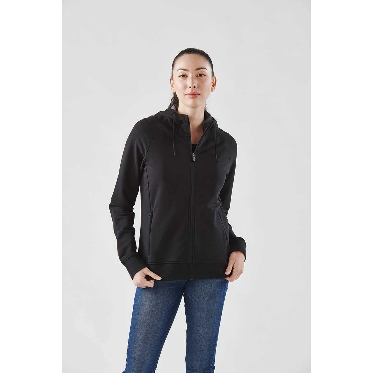 Women's Dockyard Performance Full Zip Hoody - Dolphin
