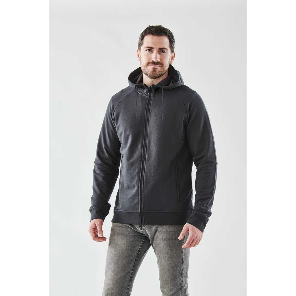 Men's Dockyard Performance Full Zip Hoody - Dolphin