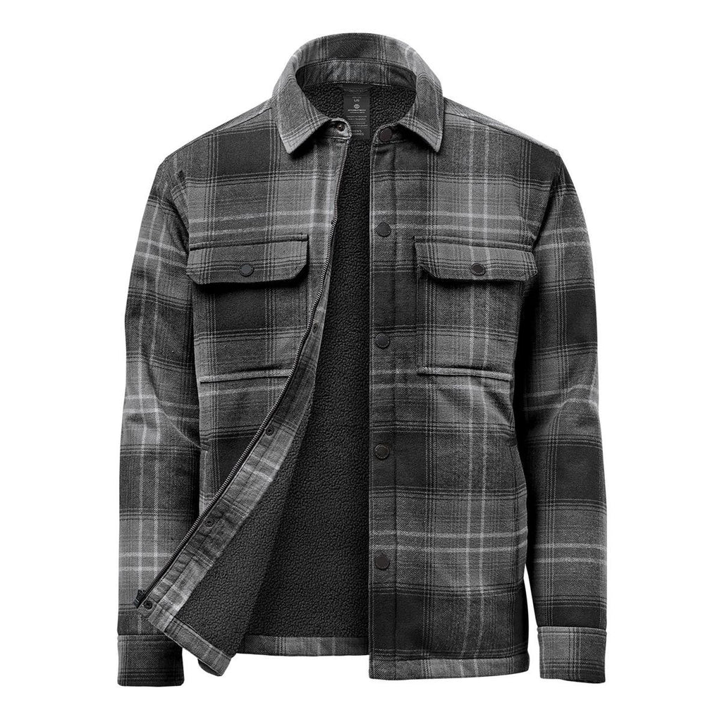 Men's Highland Sherpa Lined Plaid Jacket - Midnight / Dusk Plaid