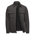 Men's Oxide Sherpa Lined Canvas Jacket - Black