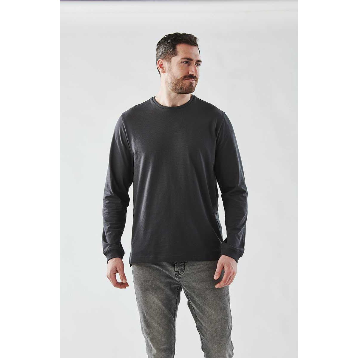 Men's Equinox Long Sleeve Tee - Dolphin