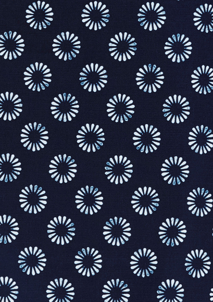 Womens Florence Daisy Print Short Sleeve Shirt