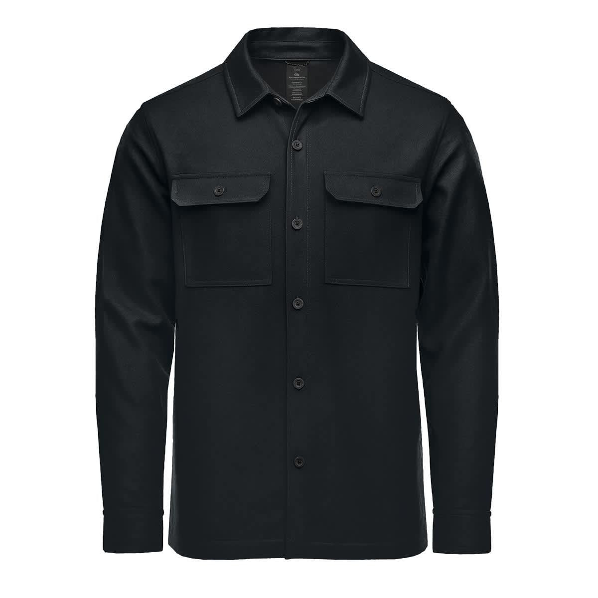 Men's Highland Plaid Shacket - Carbon / Black
