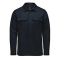 Men's Highland Plaid Shacket - Black