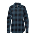 Women's Chesapeake L/S Shirt - Black / White Plaid