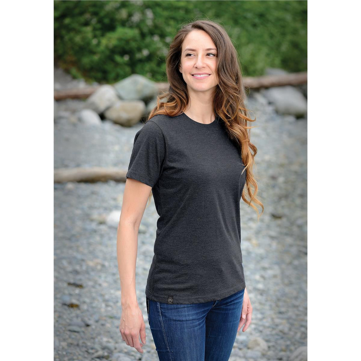 Women's Baseline S/S Tee - Carbon Heather